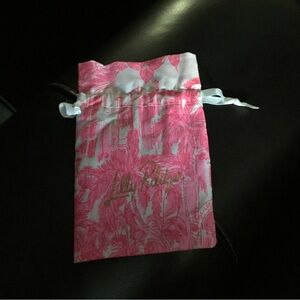 Lilly Pulitzer Pink and White Mini Bag